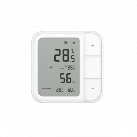 Sensor de temperatură și umiditate AQARA W100 (TH-S04D) – compatibil Zigbee și Thread
