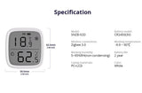 Senzor de temperatura si umiditate Sonoff SNZB-02D, Zigbee 3.0