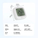 Senzor de temperatura si umiditate Sonoff SNZB-02WD, Zigbee 3.0