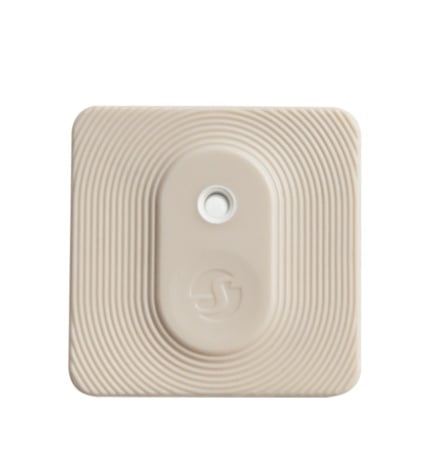 Senzor de umiditate si temperatura Shelly BLU H&T Mocha, pentru exterior, Bluetooth