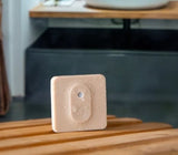 Senzor de umiditate si temperatura Shelly BLU H&T Mocha, pentru exterior, Bluetooth