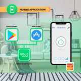 Set 2 prize inteligente Nous A1, Wi-Fi, 15A/3450W, Monitorizare energie , control vocal, compatibil Google Assistant, amazon alexa