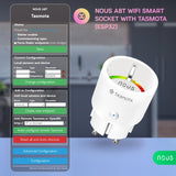 Set de 2 prize WiFi NOUS A8T, 10A - Tasmota, ESP32