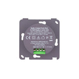 Shelly 2-Output PowerBase for Wall Display – Bază de Schimb cu 2 Ieșiri Independente (Releu Dublu), Montaj în Doză, Accesoriu Hardware pentru Shelly Wall Display