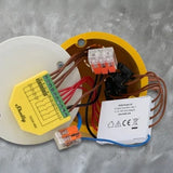 Shelly 4-Channel Decoupler 230V – Convertor semnal AC–DC cu 4 canale pentru automatizari smart