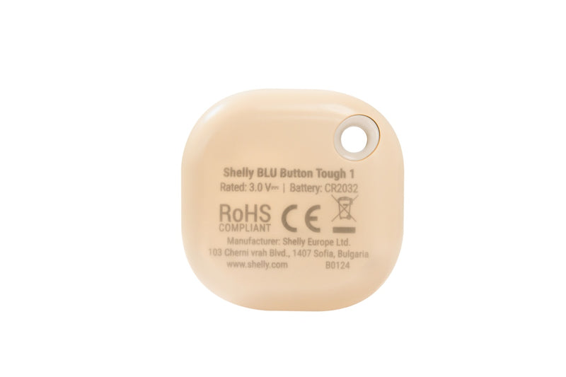 Shelly BLU Button TOUGH 1 Mocha, Bluetooth