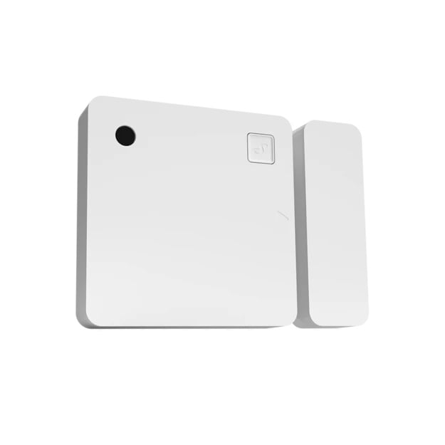 Shelly BLU Door/Window ZB White – Senzor Inteligent Zigbee pentru Uși și Ferestre, Detectare Deschidere și Înclinare