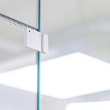 Shelly BLU Door/Window ZB White – Senzor Inteligent Zigbee pentru Uși și Ferestre, Detectare Deschidere și Înclinare