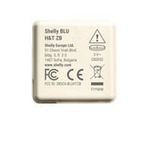 Shelly BLU H&T ZB Mocha – Senzor Inteligent de Temperatură și Umiditate, Zigbee 3.0, Autonomie 3 Ani