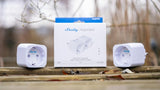 Shelly Plug M Gen3 (Pachet de 2 prize)– Priză Inteligentă Wi-Fi și Bluetooth, Monitorizare Energie, Procesor Shelly chip, Control Local și Automatizări, 16A