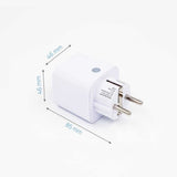 Shelly Plug PM Gen3 White – Priză Inteligentă cu Monitorizare Consum, Wi-Fi & Bluetooth, 2500W, Noua Generație Gen3