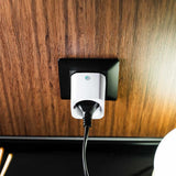 Shelly Plug PM Gen3 White – Priză Inteligentă cu Monitorizare Consum, Wi-Fi & Bluetooth, 2500W, Noua Generație Gen3