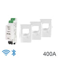 Shelly Pro 3EM (3xClamp 400A), releu wifi 3 canale si control contactor