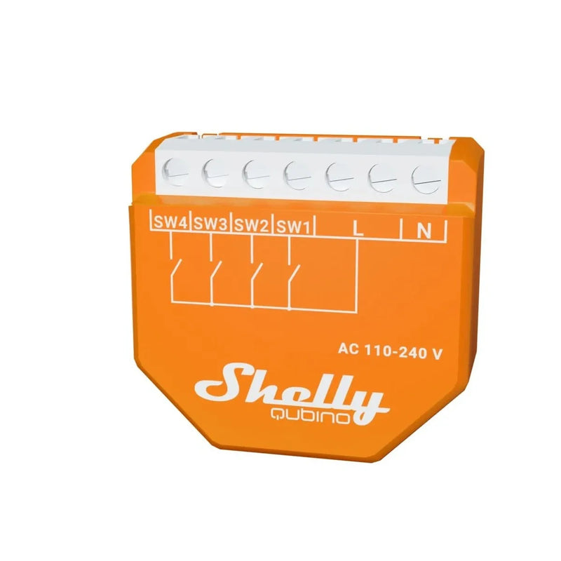 Shelly Qubino Wave i4 – Modul de activare scene Z-Wave
