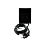 Shelly Socket for Wall Display Stand Black– Soclu pentru Montaj pe Stand al Shelly Wall Display, Negru