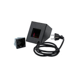 Shelly Socket for Wall Display Stand Black– Soclu pentru Montaj pe Stand al Shelly Wall Display, Negru