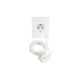 Shelly Socket for Wall Display Stand White – Soclu pentru Montaj pe Stand al Shelly Wall Display, Alb