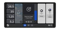 Shelly Wall Display X2 Silver – Panou de Control Smart Home, Ecran Tactil 4", Gateway Bluetooth și Senzori Integrați