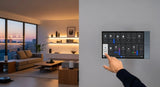 Shelly Wall Display XL Negru – Panou tactil smart 10.1″ pentru control central al casei