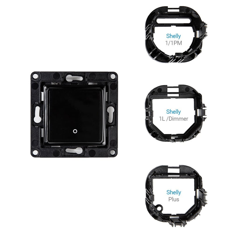 Shelly Wall Switch 1 - negru