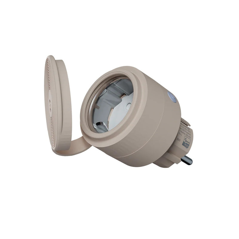 Shelly Wave Outdoor Plug S LR – Priză Inteligentă de Exterior, Z-Wave 800, Monitorizare Consum, Tehnologie Long Range