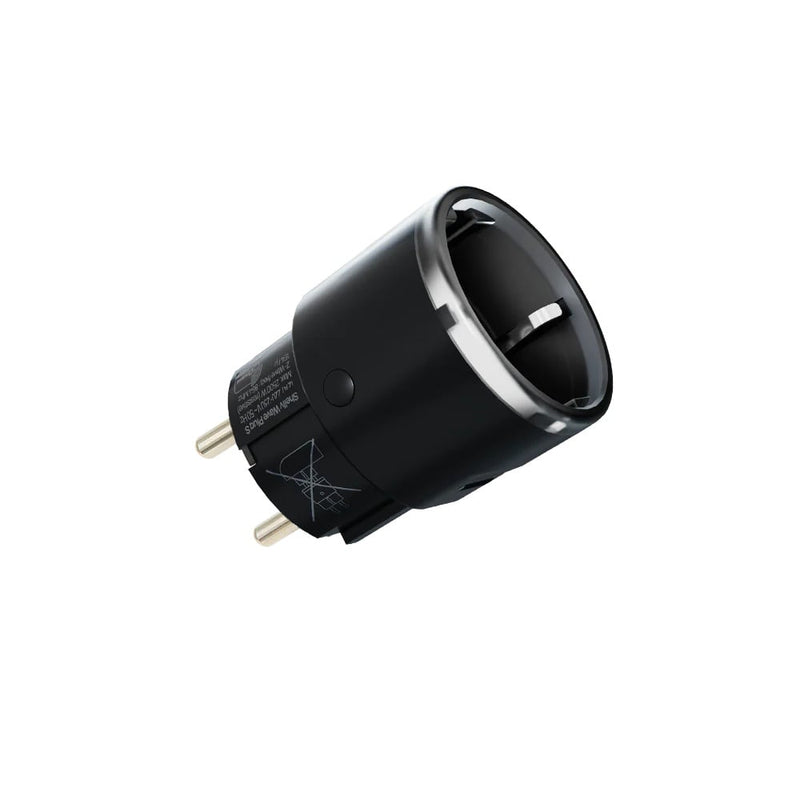 Shelly Wave Plug S Black LR – Priza inteligenta Z-Wave Long Range cu masurare consum