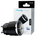 Shelly Wave Plug S Black LR – Priza inteligenta Z-Wave Long Range cu masurare consum