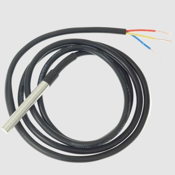 Sondă de Temperatură DS18B20 – Senzor Digital de Precizie, Conector Jack 3.5 mm, Cablu 1 Metru