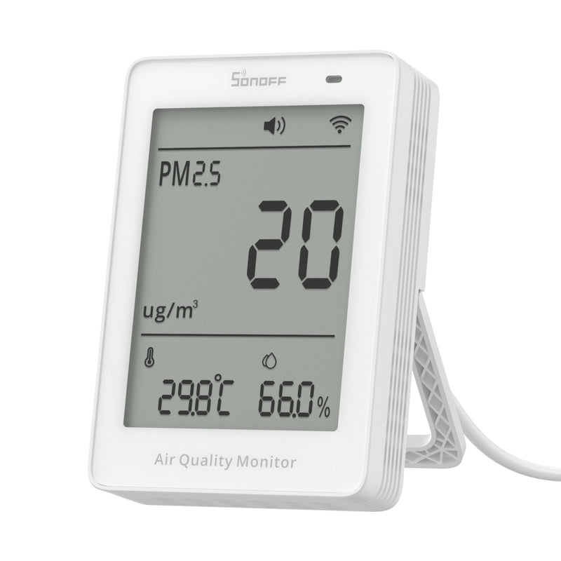 SONOFF AirGuard PM2.5/PM10 – Monitor inteligent al calitatii aerului cu Matter over Wi-Fi (SAWF-07P)