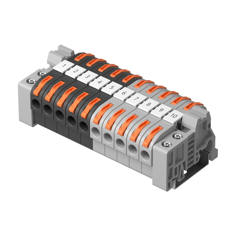 Sonoff Din Rail Wire Connectors D211 – Bloc Terminal cu Pârghie pentru Șină DIN, Conectare Rapidă