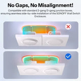 SONOFF EF3G – Rama pentru intrerupator smart ORB, 3 posturi