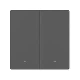 Sonoff M5-2C-86M – Întrerupător Inteligent Dublu cu Buton Fizic, 2 Canale, Protocol Matter, Seria SwitchMan
