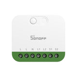 Sonoff MINI-2GS – Releu Inteligent Mini Zigbee 3.0, 10A, Montaj în Doză și Control Dual