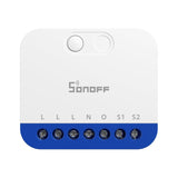 Sonoff MINI-DIM – Variator Inteligent (Dimmer) Wi-Fi, 1.5A, Fără Fir de Nul, Design Extreme și Control eWeLink