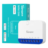 Sonoff MINI-DIM – Variator Inteligent (Dimmer) Wi-Fi, 1.5A, Fără Fir de Nul, Design Extreme și Control eWeLink
