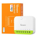 Sonoff MINI-ZB2GS – Releu Inteligent Mini Zigbee 3.0, 10A, Cu Fir de Nul, Design Extreme și Finisaj Silver