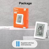 Sonoff SNZB-02DR2, AirGuard TH – Senzor de Temperatură și Umiditate Zigbee 3.0 cu Afișaj LCD și Monitorizare de la Distanță