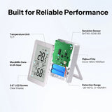 Sonoff SNZB-02DR2, AirGuard TH – Senzor de Temperatură și Umiditate Zigbee 3.0 cu Afișaj LCD și Monitorizare de la Distanță