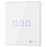 SONOFF T2EU3C-RF – Intrerupator inteligent tactil cu radiofrecventa, 3 canale
