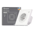 Sonoff WS01TPF-E – Priză Inteligentă Wi-Fi Încastrabilă, Monitorizare Consum, 16A, Control Vocal și Automatizări