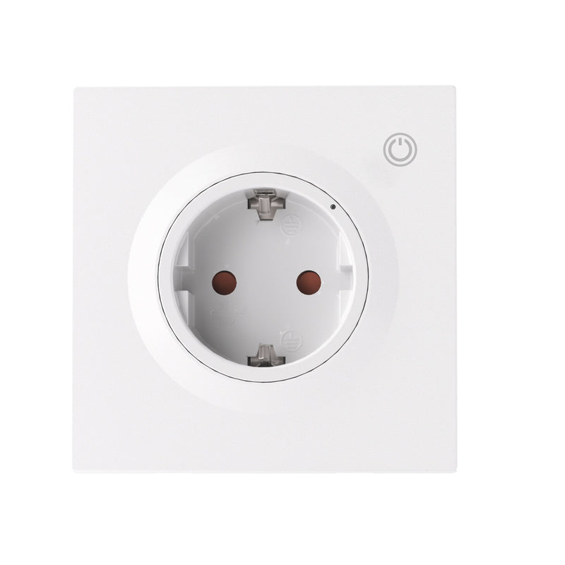 Sonoff WS01TPF-E – Priză Inteligentă Wi-Fi Încastrabilă, Monitorizare Consum, 16A, Control Vocal și Automatizări