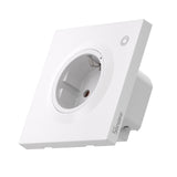 Sonoff WS01TPF-E – Priză Inteligentă Wi-Fi Încastrabilă, Monitorizare Consum, 16A, Control Vocal și Automatizări