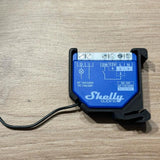 Suport de Sina DIN pentru Shelly PLUS, inclusiv cu seria Quibino Z-Wave, material ignifug, negru