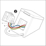 Suport pentru Shelly Wall Display, Alb