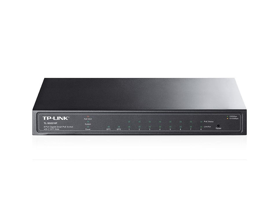 Switch JetStream cu Management TP-Link Omada TL-SG2210P, 8 porturi, POE