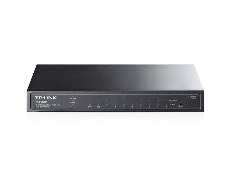Switch JetStream cu Management TP-Link Omada TL-SG2210P, 8 porturi, POE