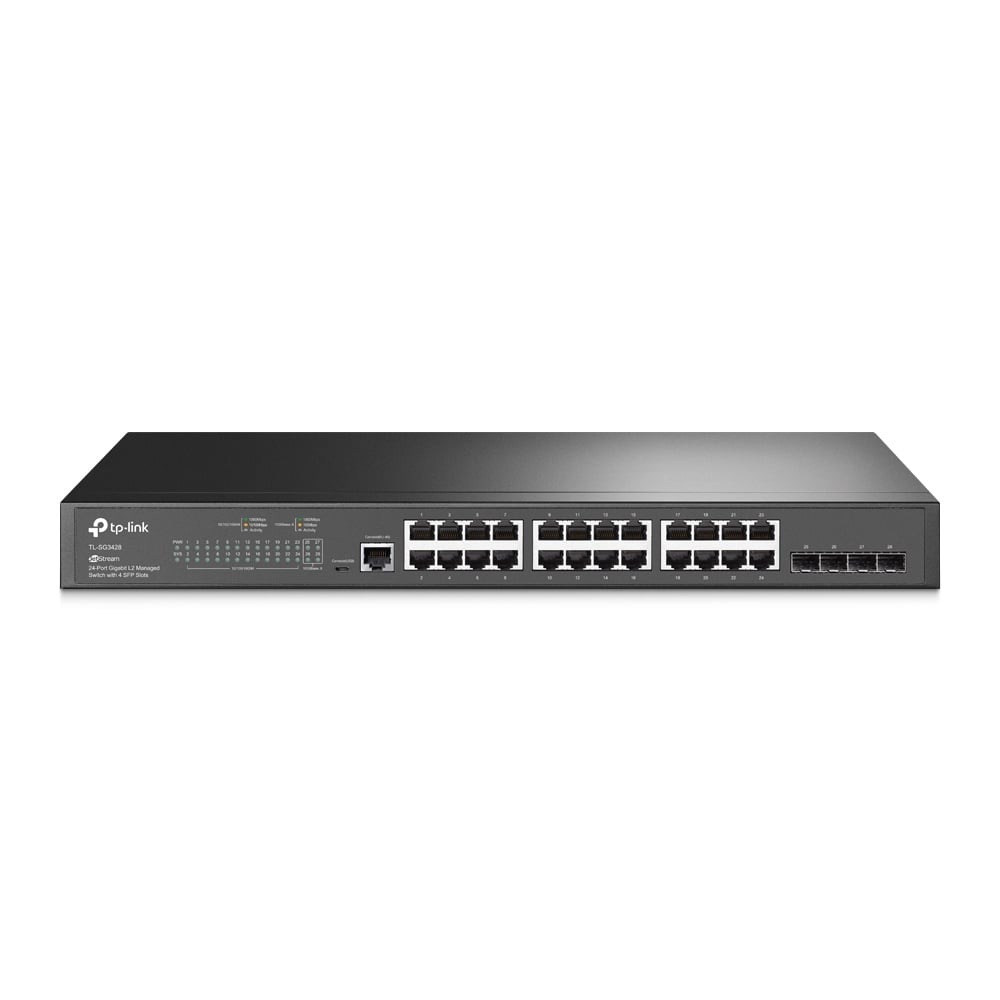 Switch JetStream cu Management TP-Link Omada TL-SG3428, 28 de porturi