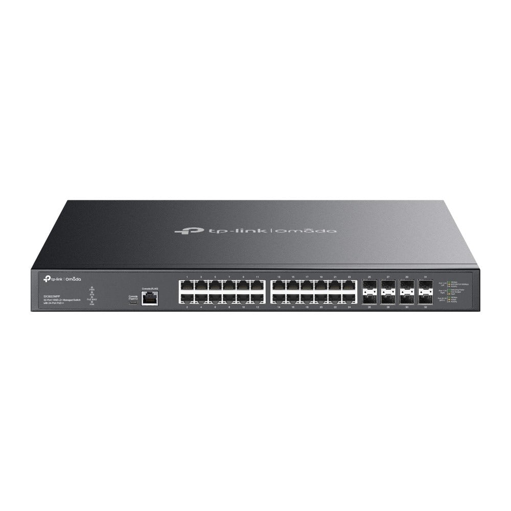 Switch Multi-Gigabit PoE++ 10G cu management L2+ – TP-Link Omada SX3832MPP