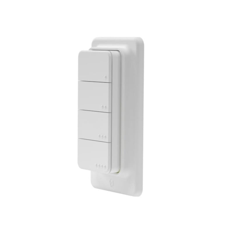 Telecomanda bluetooth Shelly BLU RC Button 4, cu suport magentic inclus