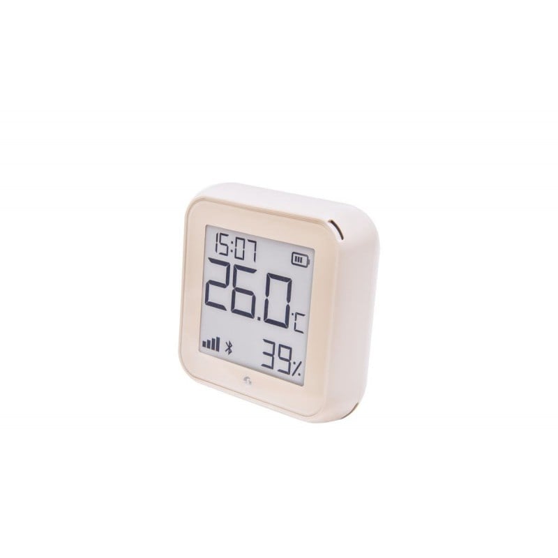 Termostat Shelly H&T Gen3 Ivory, ecran E-ink, WiFi, control aplicatie